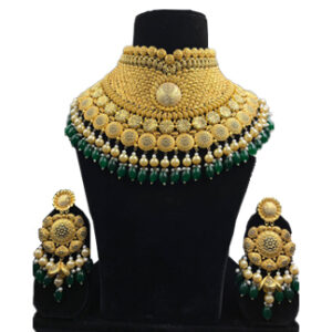 Grand Emerald Diva Bridal Set