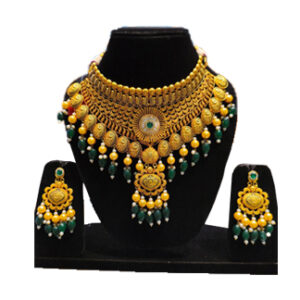 Emerald Glory Bridal Set